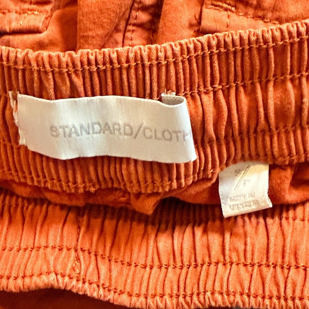 🧡 Urban Outfitters Standard Cloth Terra-Cotta Cargo Joggers – Small - Picture 13 of 16